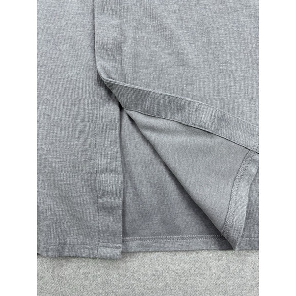 Magna Ready Shirt Mens XXL Gray Faux Polo Magnetic Buttons Adaptive Apparel - Picture 6 of 12